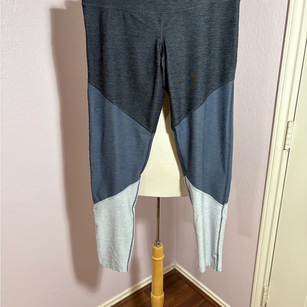 Champion Women's Gray Colorblock Track Pants - Size L